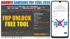 All Samsung FRP Bypass 2024 ADB Enable Fail Android 13 14 New Tool 2024 (*#0*# Not Working).