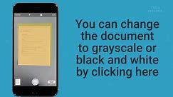 How to use the iPhone's document scanning feature