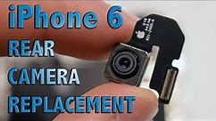 iPhone 6 rear camera replacement