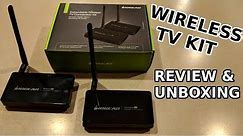 IOGEAR Wireless HD TV Connection Kit Review and Unboxing