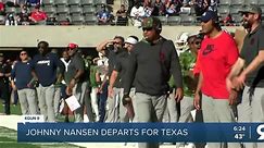 Arizona defensive coordinator Johnny Nansen departs for Texas