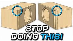 Improve your subwoofer boxes with one simple layout fix!