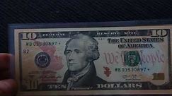 $10 Dollar Star Notes