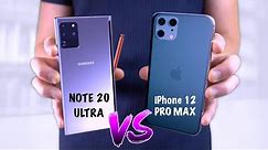 Samsung Galaxy Note 20 Ultra vs iPhone 12 Pro Max - The Battle Begins!