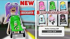 *NEW* 8 BABY STROLLER ID CODES + HOW TO ADD BABY STROLLER ID CODES IN BROOKHAVEN 🏡RP 👶✨