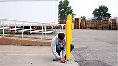 Collapsible Bollard Installation and Application