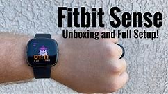 NEW Fitbit Sense Smartwatch Unboxing and Full Setup!