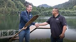Governor Gavin Newsom Visits the Yurok Tribe