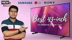 Best 43-inch 4K Premium Smart Tv's in 2021 | Samsung , LG, Sony