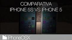Comparativa iPhone 5S vs iPhone 5 en español | iPhoneOSX.com