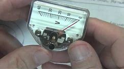 #235: Basics of Analog Panel Meters | Analog meter movements | D'Arsonval