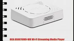 RCA DSB876WU-WH Wi-Fi Streaming Media Player