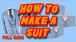 DETAILED GUIDE: How to create a High Quality SUIT in Roblox