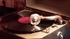Antique record player