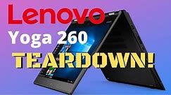 Lenovo Thinkpad Yoga 260 review and disassembly