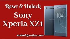 How to Reset & Unlock Sony Xperia XZ1