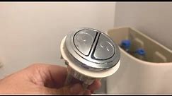 Toilet Push Button Replacement and Adjustment