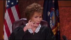 Judge Judy Put the water down!
