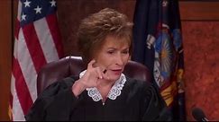 Judge Judy Put the water down!