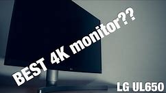 REVIEW | LG UL650 4K 27" Monitor in 2020 with the Stunning HDR😍