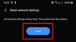 How To Reset Network Settings In A Samsung Galaxy