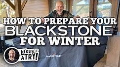 How to Store Your Blackstone Griddle for Winter