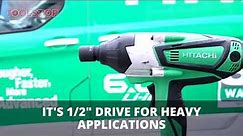 Hitachi WR18DSHL/W4 18V Impact Wrench - FIRST LOOK