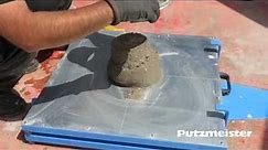 Putzmeister: Testing fresh concrete - Table flow test