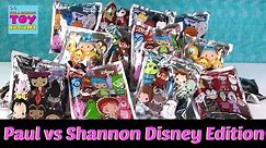 Paul vs Shannon Disney Figural Keyring Blind Bag Challenge Toy Opening Review | PSToyReviews
