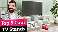 Cool TV Stands | Top 7 Review [Buying Guide 2023]