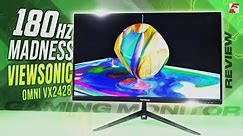 VIEWSONIC VX2428 IPS 180Hz Gaming Monitor review