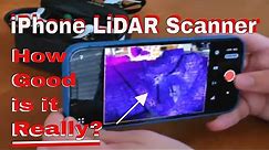 LiDAR 3D Scanner (iPhone 12 & 13 Pro/Pro Max) How well does it work?
