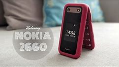 Unboxing Nokia 2660 Flip (Pink)