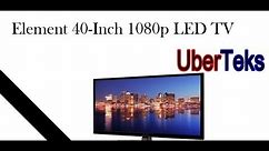Element 40-Inch 1080p 120Hz LED TV (ELEFT406) Overview & Review