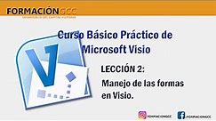 Curso de Microsoft Visio Básico Lecciòn 2 Manejo de las formas en Visio