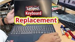 How To Replace Laptop Keyboard | Lenovo Ideapad S340 15API