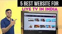 (Hindi) How to watch LIVE TV on Laptop FREE and PAID | best website to watch LIVE TV channels on PC