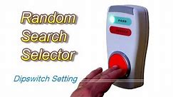 Setting Dip Switches on the Random Search Selector