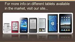 Tablet Comparison- Best Tablets 2012