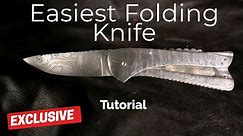 Knife making video. How to make a folding pocket knife