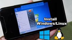 NEW Install Windows/Linux On iPhone/iPad/iPod *FULL TUTORIAL* No Jailbreak