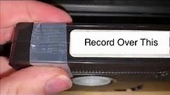 How To Record Over VHS Tapes