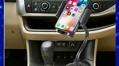 This cup holder phone mount offers hands-free navigation to maps, calls, and music while driving. 🚗🗺️📞🎵 It has adjustable sidearms that can extend from 1.77 inches up to 4.1 inches, wide enough to hold most smartphones. 📱📏 #PhoneMount #HandsFreeDriving #Navigation #CarAccessories #Convenience | Lioness Gift