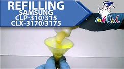How to Refill Samsung CLP-310 CLP-315 CLX-3170 CLX-3175
