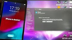 How To Connect Disabled iPhone to iTunes (Windows/Mac Computer)