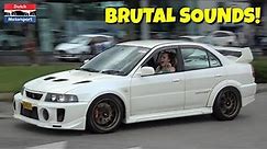 Mitsubishi Lancer Evo Compilation - BRUTAL Sounds!