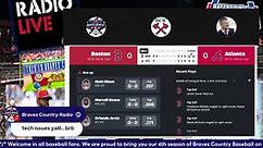 Atlanta Braves vs Boston Redsox | MLB LIVE Stream | Braves Country Baseball Play-By-Play Watch Party