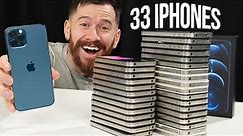 I Bought An Apple Return Lot With 33 iPhones On eBay!!