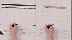 AT-A-GLANCE 2024 Desk Calendar, Desk Pad, 21-3/4" x 17", Large, Ruled Blocks, Monthly (SK240024)