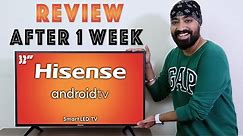 Hisense 32 Inch TV - After 1 Week In-Depth REVIEW - Everything you need to Know!
